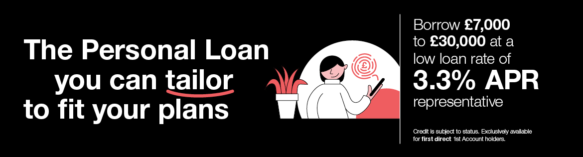 Personal Loan | Apply for a loan in minutes | first direct